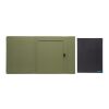 Impact Aware™ A4 portfolio with magnetic closure green | No Branding | not available | not available