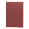 Salton luxury kraft paper notebook A5 cherry red | No Branding | not available | not available