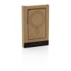 Standard aluminium RFID magnetic phone cardholder silver | No Branding | not available | not available