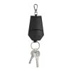 SP Tula RCS certified recycled PU key holder and pen set black | No Branding | not available | not available