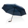 20.5" Impact AWARE RPET 190T Pongee bamboo umbrella navy | No Branding | not available | not available