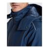 Emin padded unisex thermal parka Navy Blue | S