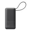Anker Nano Power Bank 30W, Built-In USB-C Cable black