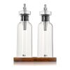 AdHoc Menage AromaPour Oil and vinegar pourer set 300ml White | No Branding | not available | not available