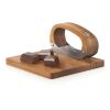 AdHoc RoccaVerde Chopping knife with chopping board brown | No Branding | not available | not available
