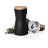 AdHoc Twin Salt and pepper mill set black-white | No Branding | not available | not available