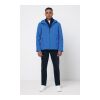 Iqoniq Makalu men recycled polyester soft shell jacket royal blue | L | No Branding | not available | not available | not available