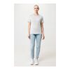 Iqoniq Yala women recycled cotton t-shirt light heather grey | M | No Branding | not available | not available | not available