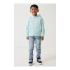 Iqoniq Yengo kids recycled cotton hoodie with sidepockets crushed mint | 3-4 | No Branding | not available | not available | not available