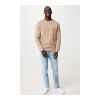 Iqoniq Denali recycled cotton crew neck undyed heather brown | XL | No Branding | not available | not available | not available