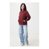 Iqoniq Yengo recycled cotton hoodie with sidepockets burgundy | M | No Branding | not available | not available | not available