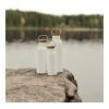 VINGA Ciro RCS recycled vacuum bottle 800ml white | No Branding | not available | not available