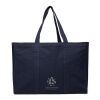 VINGA Hilo AWARE™ recycled canvas maxi tote bag navy | No Branding | not available | not available | not available