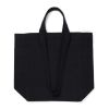 VINGA Hilo AWARE™ recycled canvas zip tote black | No Branding | not available | not available | not available