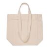 VINGA Hilo AWARE™ recycled canvas zip tote off white