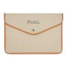 VINGA Bosler GRS recycled canvas 14" laptop sleeve brown | No Branding | not available | not available