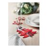 RPET felt cutlery holder set red | No Branding | not available | not available | not available