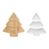 Christmas tree serving tray white | No Branding | not available | not available