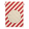 Large Santa cotton bag red | No Branding | not available | not available | not available