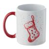 Seasonal ceramic mug 300ml red | No Branding | not available | not available