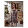 Chequered cotton kitchen set Colourful