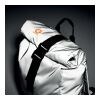Reflective Rolltop backpack matt silver | No Branding | not available | not available