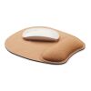 Ergonomic cork mouse mat beige | No Branding | not available | not available