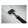 Polyester phone wrist strap black | No Branding | not available | not available | not available