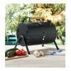 Portable barbecue with chimney black | No Branding | not available | not available