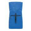 600Dpolyester rolltop backpack royal blue