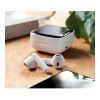 TWS earbuds with solar charger white | No Branding | not available | not available