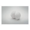 Lip balm in golf ball shape white | No Branding | not available | not available