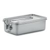 Stainless steel lunch box silver | No Branding | not available | not available | not available