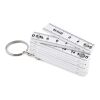 Carpenters ruler key ring 50cm white | No Branding | not available | not available
