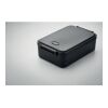 Recycled PP lunch box 2200 ml black | No Branding | not available | not available | not available