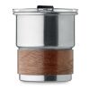 Single wall tumbler 260 ml matt silver | No Branding | not available | not available