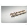 Wheat straw/ABS twist pen set beige | No Branding | not available | not available | not available