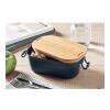PP lunch box 700 ml navy blue | No Branding | not available | not available | not available