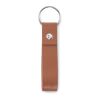 PU loop key ring brown | No Branding | not available | not available