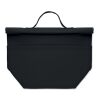 Recycled cotton cooler bag black | No Branding | not available | not available | not available