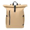 Rolltop laptop rucksack 600D khaki | No Branding | not available | not available | not available
