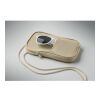 RPET cross body travel pouch beige | No Branding | not available | not available | not available
