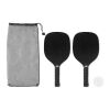 Pickle ball paddle set black | No Branding | not available | not available | not available