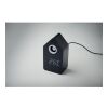 MDF cuckoo alarm clock black | No Branding | not available | not available | not available