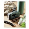 Portable radio with LED torch Dark green | No Branding | not available | not available | not available