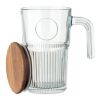 Glass mug 450ml transparent | No Branding | not available | not available