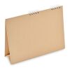 Desk calendar with memo pad beige | No Branding | not available | not available | not available