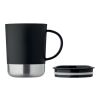 Single wall mug 300ml black | No Branding | not available | not available