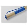Natural straw beach mat royal blue | No Branding | not available | not available | not available