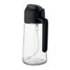 Glass oil dispenser & sprayer black | No Branding | not available | not available